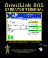 Terminal de operador OmniLink 805