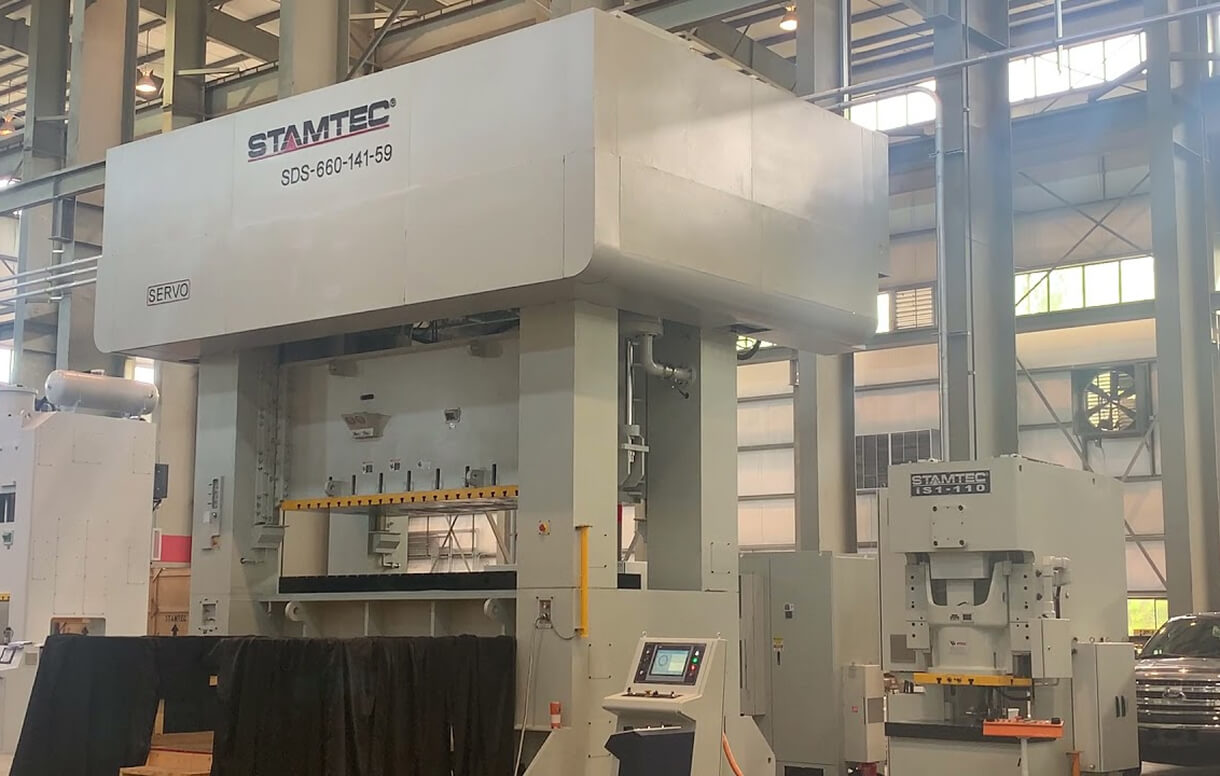Stamtec automotive stamping press.