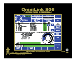 Terminal de operador OmniLink 806