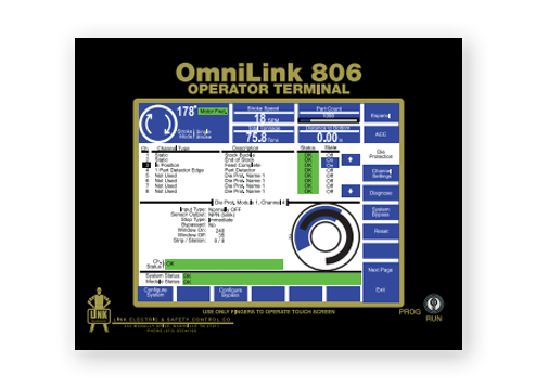 Terminal de operador OmniLink 806
