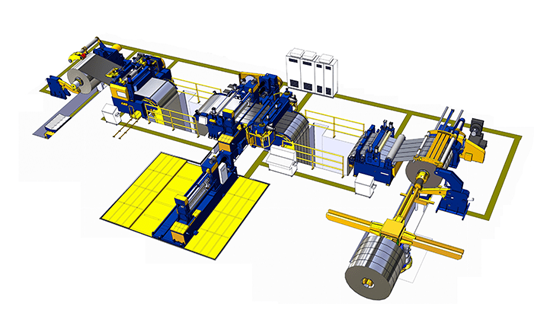 Stamtec’s slitting and cut to length machinery